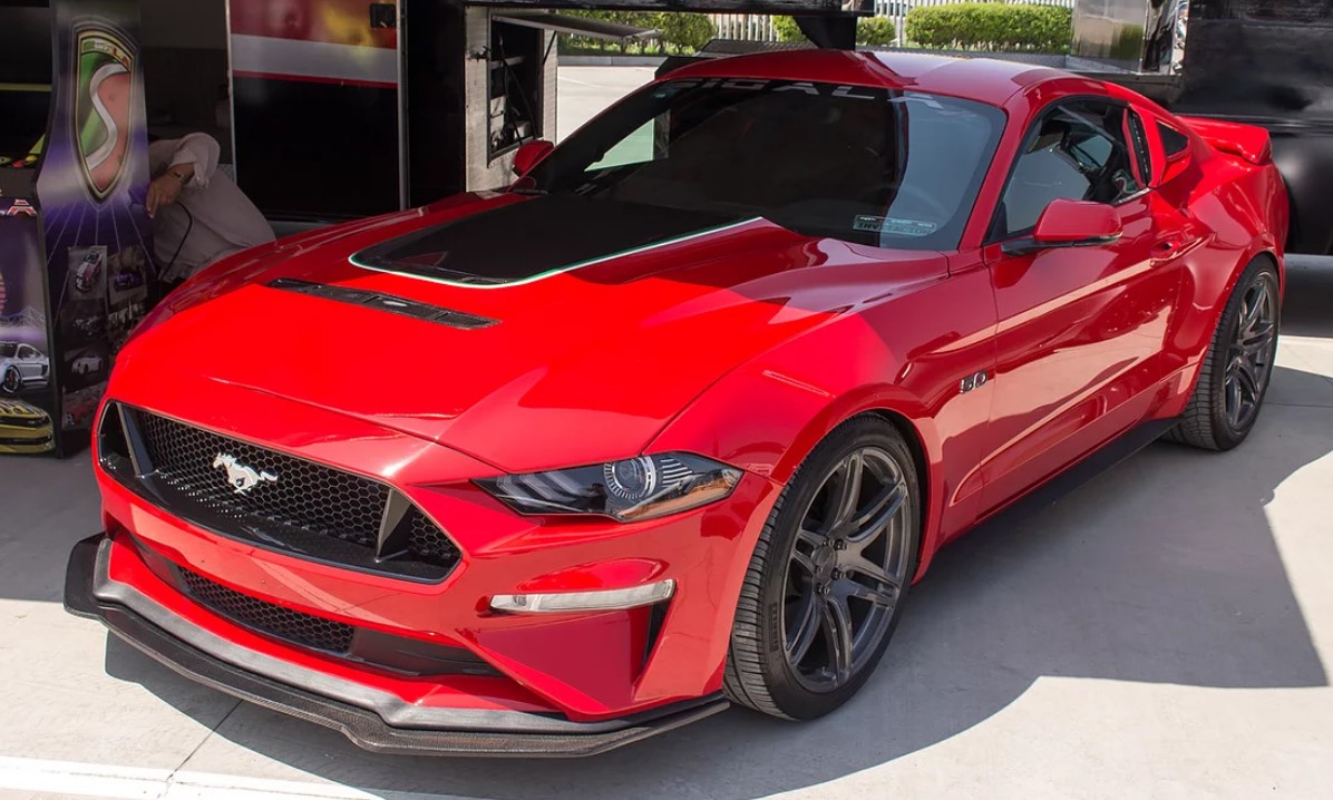 2018-20 Mustang Front Bumper Lip Chin Spoiler for NON Performance Pack ...