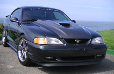 94-98 Mustang Cobra R Svo Scoop Hood (fiberglass) A36 By Trufiber (3 