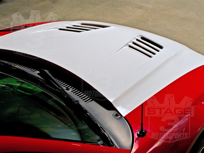 99-04 Mustang TruFiber A70 SLN Extreme Style Hood by Trufiber